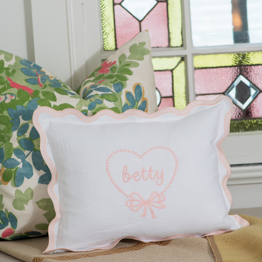 12x16 Mini Scalloped Pillow Cover